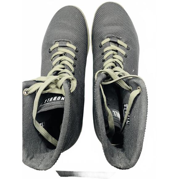 NOBULL SF Turf High-Top Training Shoes Black and White Mens US 11 UK 10 - Picture 8 of 11